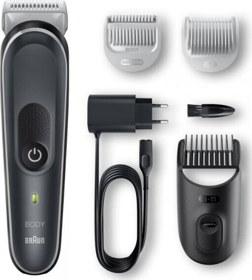 Trymer Braun Braun BodyGroomer 5 BG5340, hair trimmer (black/white)