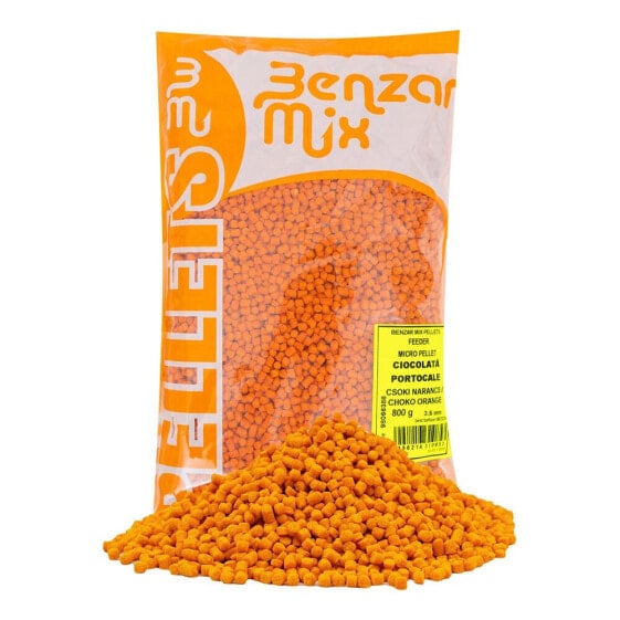 BENZAR MIX Feeder Micro Choco-Orange 800g Pellets