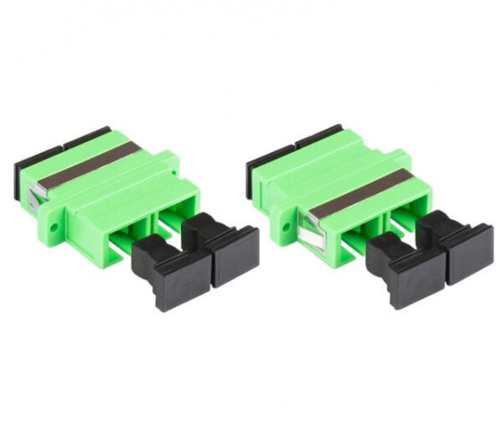 Good Connections LW-K205 - SC/APC - Female/Female - OS2 - Green - Single-mode - Ceramic