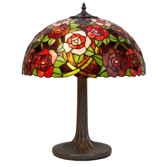 Декоративная настольная лампа Viro New York Красный цинк 60 Вт 45 х 62 х 45 см