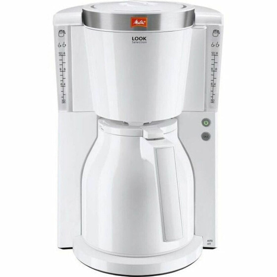 Электрическая кофеварка Melitta LOOK IV THERM SELECTION 1011-11 Белый 1000 W 1,2 L