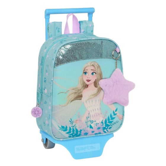 Походный рюкзак safta Mini с колесами Frozen II Hello Spring