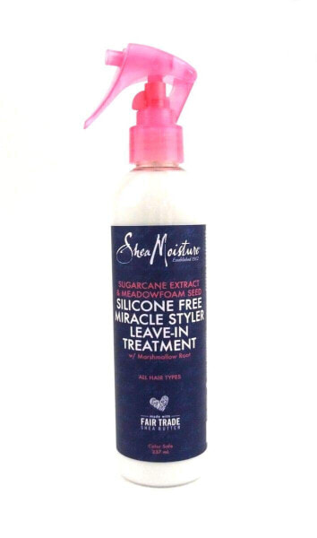 SHEA MOISTURE Sugarcane Extract & Meadow Foam Seeds Silicone Free Miracle Styler Leave In Treatment