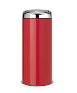 Brabantia Touch Bin, 30L Круглый Пластик, Нержавеющая сталь Красный 115189