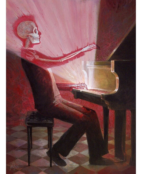 Aaron Jasinski The Right Note Museum Mounted Canvas 24" x 32"