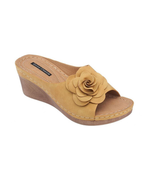 Women's Tokyo Floral Wedge Sandals