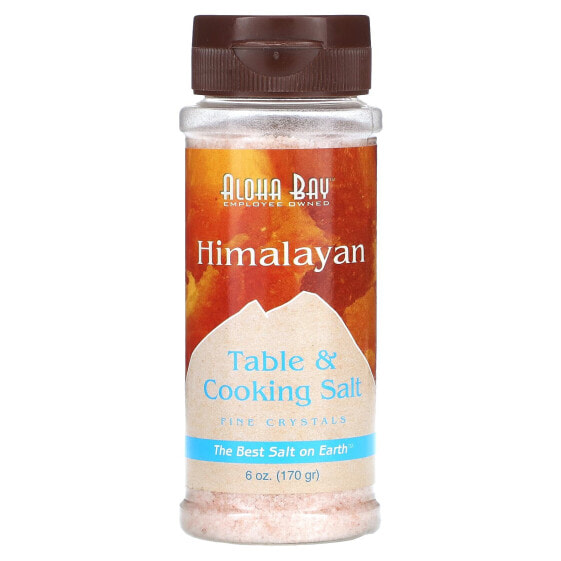 Himalayan Table & Cooking Salt, Fine Crystals, 6 oz (170 g)