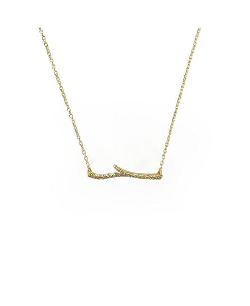 Sanctuary Project by Dainty Branch Necklace Gold