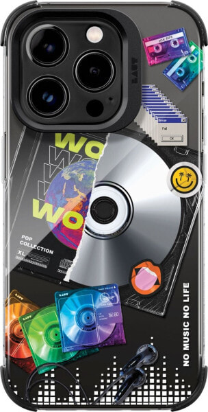Чехол для смартфона LAUT Pop Retro Music для iPhone 15 Pro Max