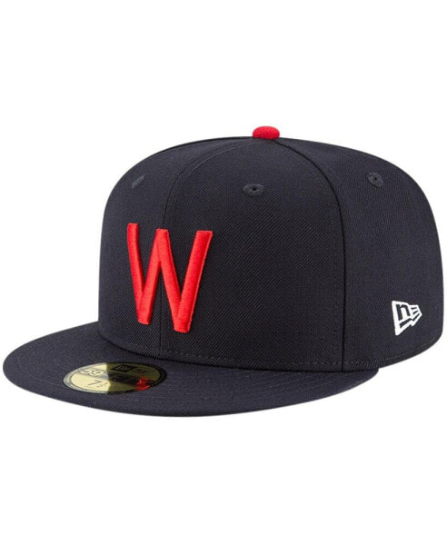 Men's Navy Washington Senators Cooperstown Collection Wool 59FIFTY Fitted Hat