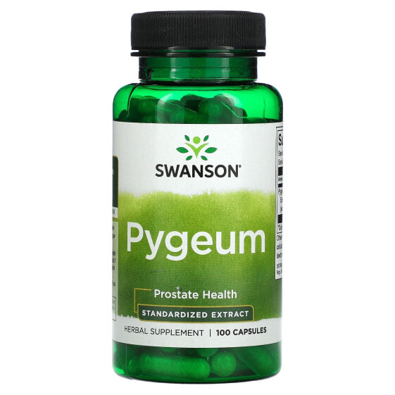 Травяной препарат Pygeum, 100 капсул Swanson