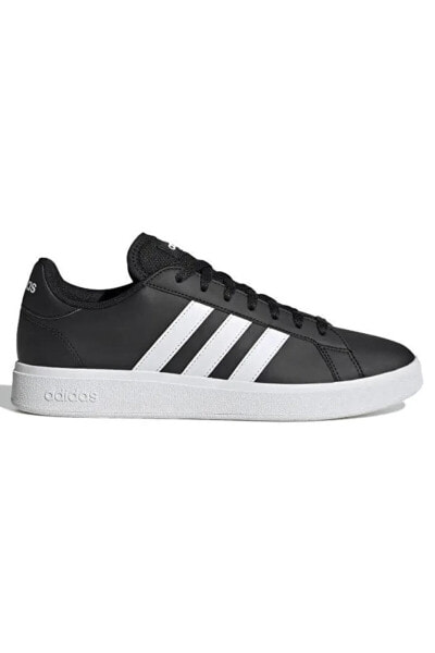 Кроссовки мужские Adidas GRAND COURT BASE 2. Черный/Белый/Черный