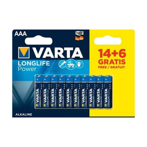 Батарейки Varta Longlife Power (20 Предметы)