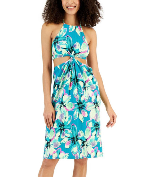 Women's Halter Twist-Front Dress Cover-Up, Created for Macy's
