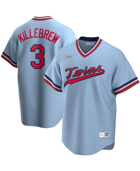 Men's Harmon Killebrew Light Blue Minnesota Twins Road Cooperstown Collection Player Jersey
