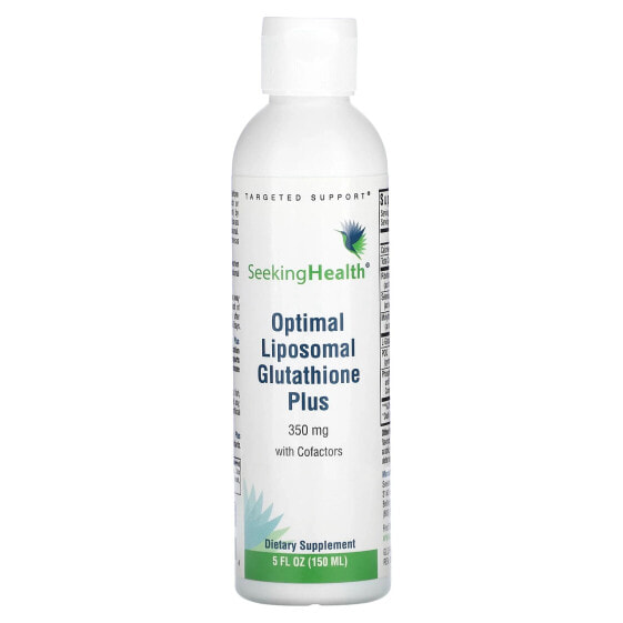 Seeking Health, Optimal Liposomal Glutathione Plus, 350 мг, 150 мл (5 жидк. Унций)