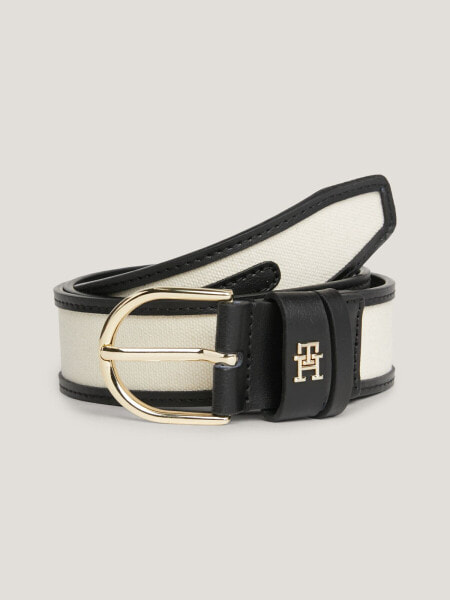 TH Logo Contrast Trim Belt