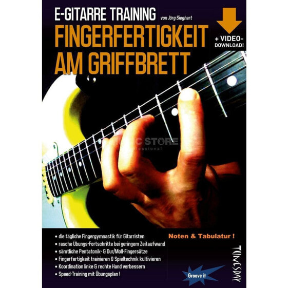 Tunesday E-Gitarre Training - Fingerfertigkeit am Griffbrett