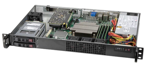 Supermicro Server BAB SYS-110C-FHN4T - Server Barebone - Intel Socket 1200 (Core i)