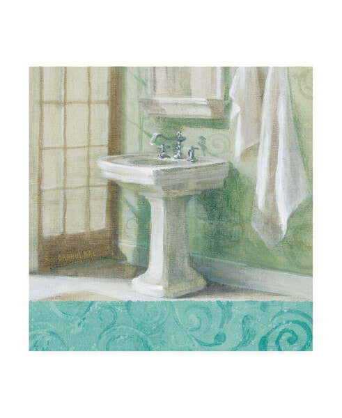 Danhui Nai Refresh Bath Border II Canvas Art - 19.5" x 26"