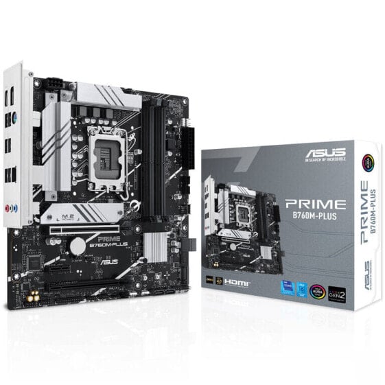 ASUS Prime B760M-Plus, Intel B760 Mainboard, Sockel 1700, DDR5