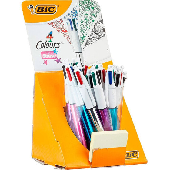 BIC Expositor 20 s 4 Colores Shine Pen