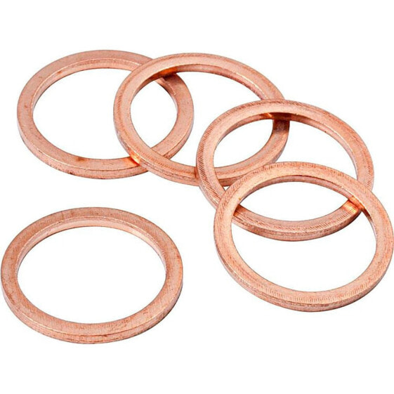 HI Q Copper Sealing Rings Set Of 5