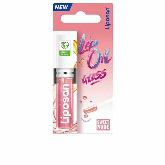 Цветной бальзам для губ Liposan Lip Oil Gloss Sweet Nude 5,5 ml