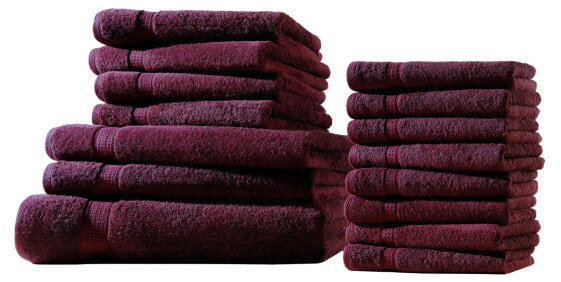 Полотенце Hometex Premium Textiles Сет XXL Frottier Handtuchset 15 ткан.