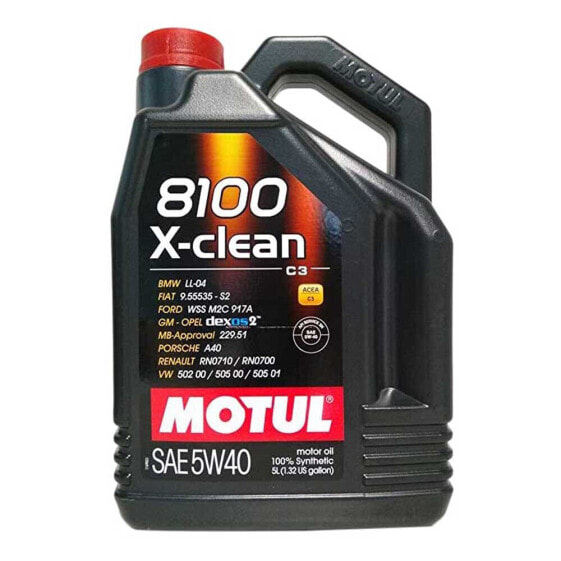 MOTUL 8100 X-Clean C3 5W40 5L Motor Oil