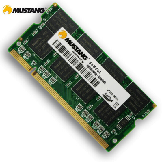 Mustang M751264161108NSL-S - 4 GB - 1 x 4 GB - DDR3 - 1600 MHz - 204-pin SO-DIMM