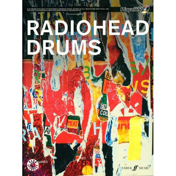 Барабанный набор Faber Music Radiohead Drums Play-Along