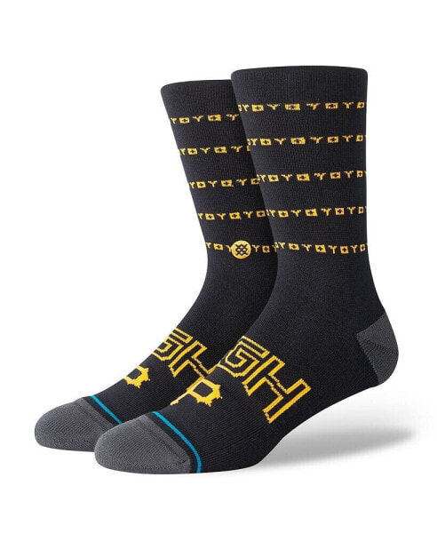 Men's Black Pittsburgh Pirates 2023 City Connect Crew Socks