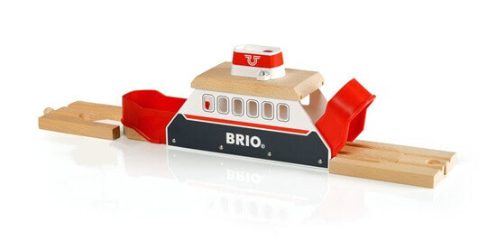 Игрушечная железная дорога BRIO 33569 - Scenery - черно-красно-белая, 3 года, 3 шт. – 366 мм