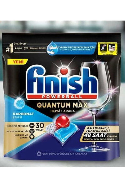 Quantum Max 30 Kapsül Bulaşık Makinesi Deterjanı Tableti