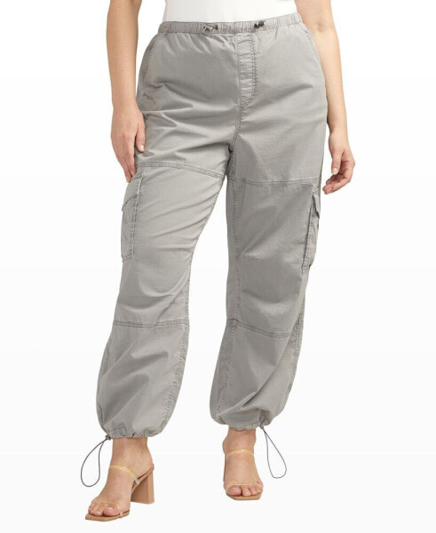 Plus Size Parachute Cargo Pant