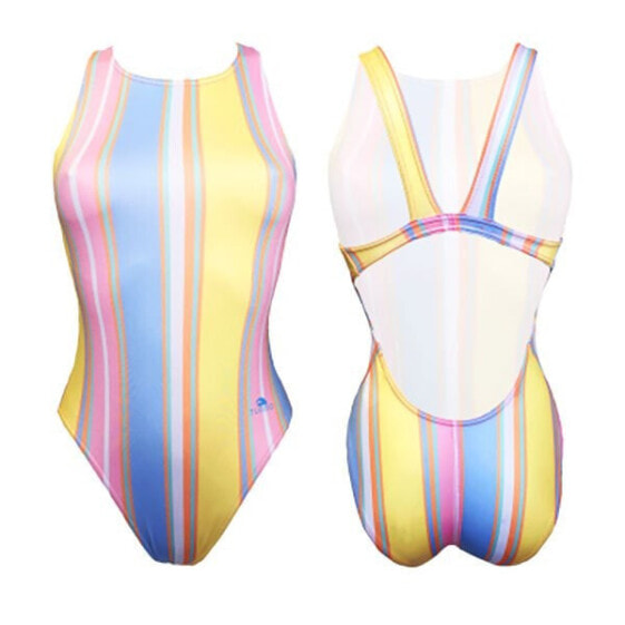 TURBO Pastel Stripes Swimsuit