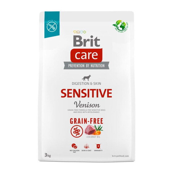 BRIT Care Grain-Free Sensitive Venison 3kg Dog Food