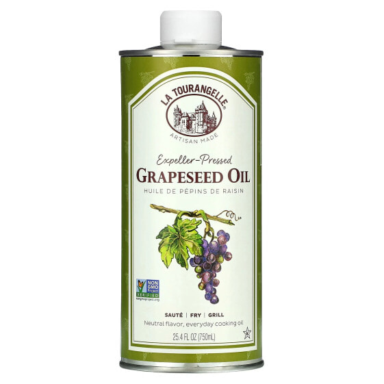 Expeller-Pressed Grapeseed Oil, 25.4 fl oz (750 ml)