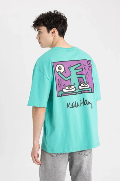 Футболка Defacto Keith Haring Oversize Fit