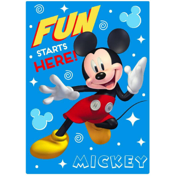 Одеяло детское Mickey Mouse Only one 100 x 140 см тёмно-синее полиэстер