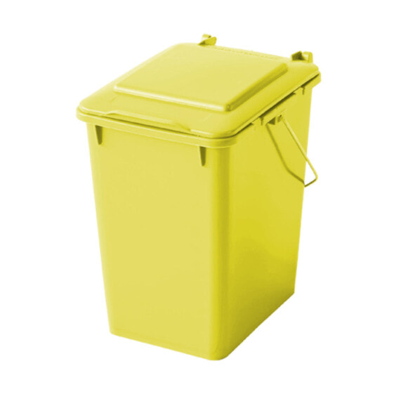 Recycle bin for sorting garbage and waste - yellow 10L