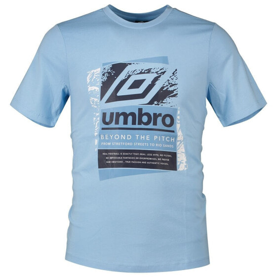 UMBRO Layered Box Logo Graphic short sleeve T-shirt