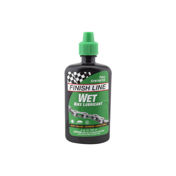 Finish Line WET Bike Chain Lube - 4 fl oz, Drip