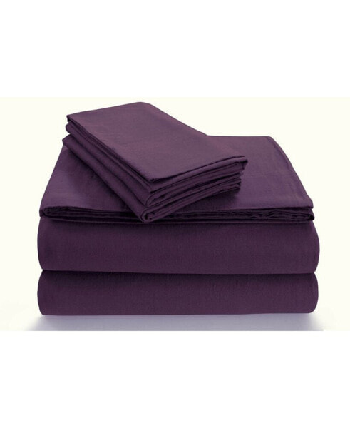 Flannel Extra Deep Pocket Twin Sheet Set