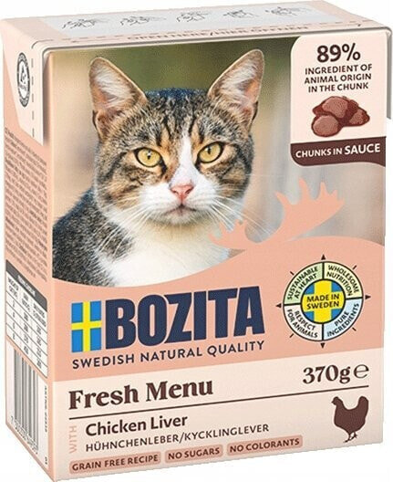 Bozita Bozita CiS Chunks in Sauce with Chicken Liver 370g /6 64939