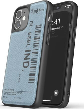 Чехол для смартфона Diesel Moulded Case Denim FW20 для iPhone 12 mini