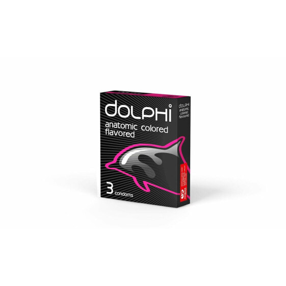 Презервативы dolphi Anatomic colored flavored 12 штук