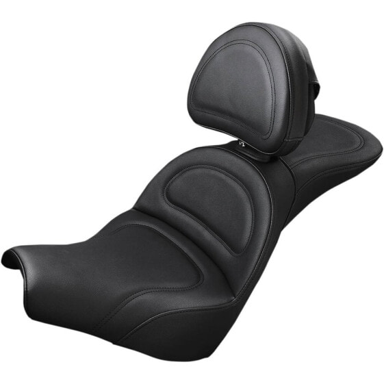 SADDLEMEN Harley Davidson Explorer Seat W/Backrest