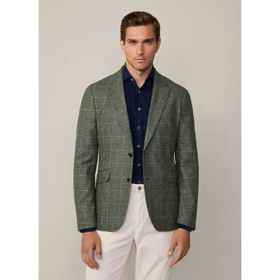 HACKETT Wool Cash Gchk blazer